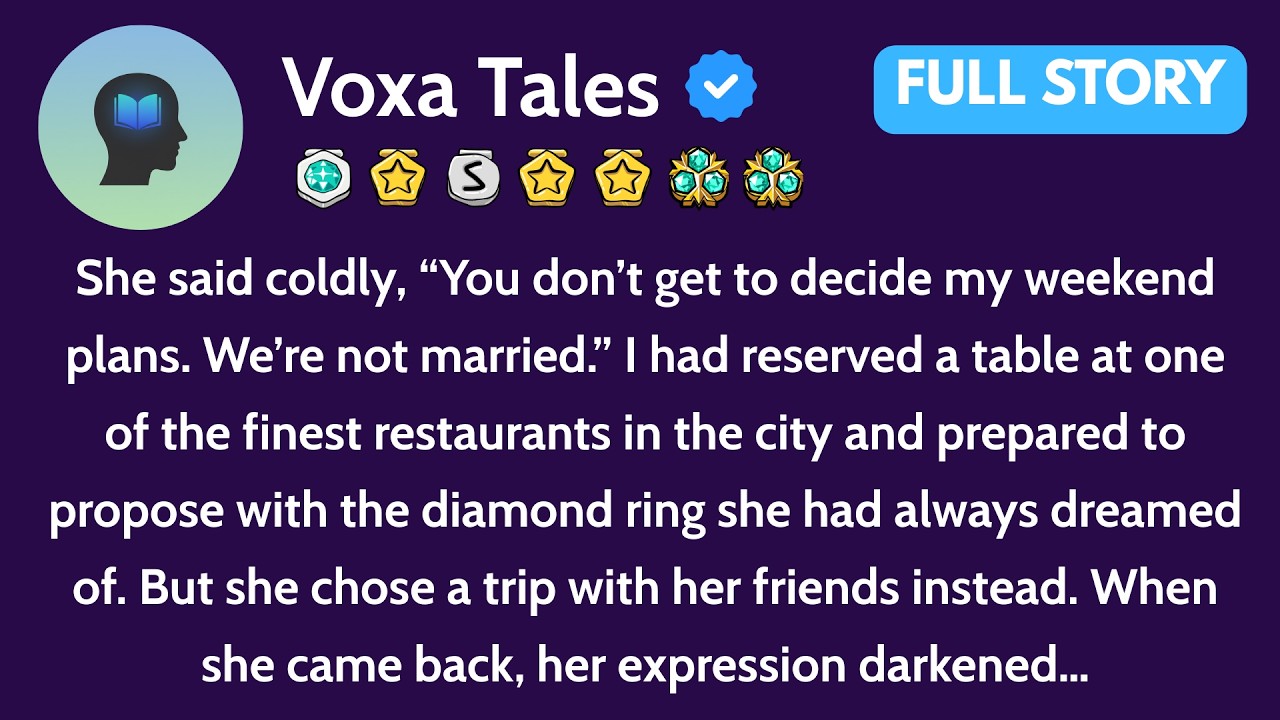 She Said Coldly, “You Don’t Get To Decide My Weekend Plans. We’re Not Married.” I Had Reserved A