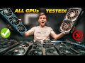 Revealed 40 gpus tested  best gpu for creators 2024 ultimate radeon vs arc vs geforce battle