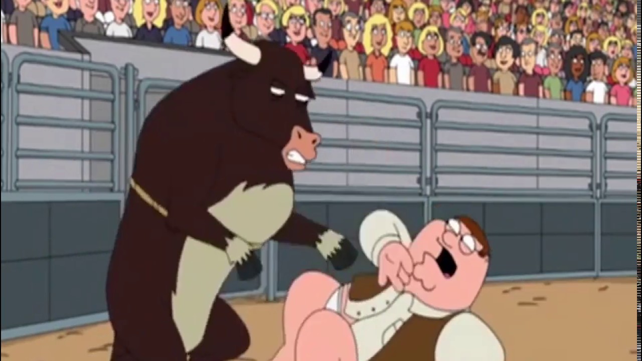 Peter Full Rodeo Family Guy - Peter joins the rodeo - YouTube