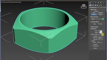 Autodesk® 3ds Max® Mechanical Parts: Screw Nut