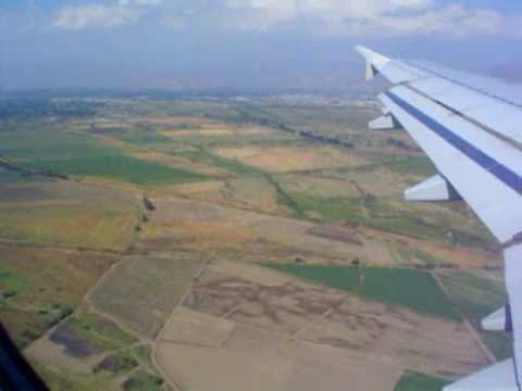 Arriving at Arturo Merino Bentez, Santiago de Chil...