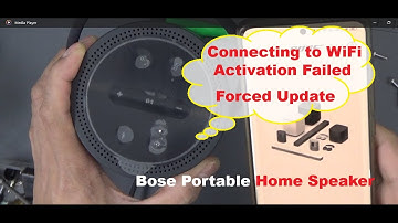 Bose Portable home speaker force update manually