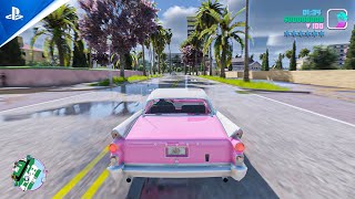 GTA Vice City 2 - Unreal Engine 5 Gameplay Concept Demo made with GTA 5 PC Mods