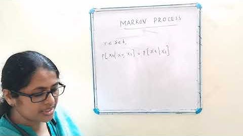 Markov ProcessDr. Rani Sebastian|Department of Statistics