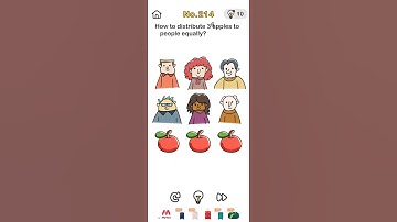 HOW TO DISTRIBUTE 3 APPLES TO 6 PEOPLE EQUALLY