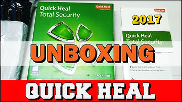 Quick Heal Total Security 2017  | UNBOXING & Overview |