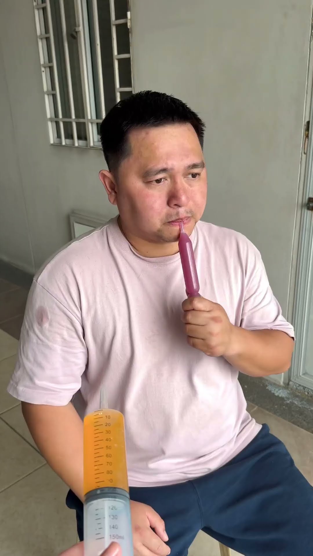 Injection prank on dad and baby ??????✅❤️?