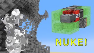 Minecraft TNT Minecart Nuclear Missile (Tutorial)