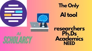 How Scholarcy AI Can Save You HOURS of Reading