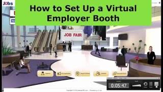 How to Set Up a Virtual Employer Booth for Career Fair