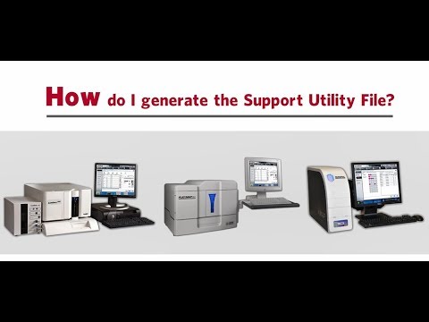 Luminex® xMAP® Instruments: Generating the Support Utility File