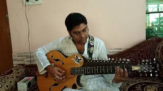 Raga Malkauns Aroh, Avroh, Pakad with Tarab & Chikari and Harmony (Part 2/9) Indian Classical 🎶
