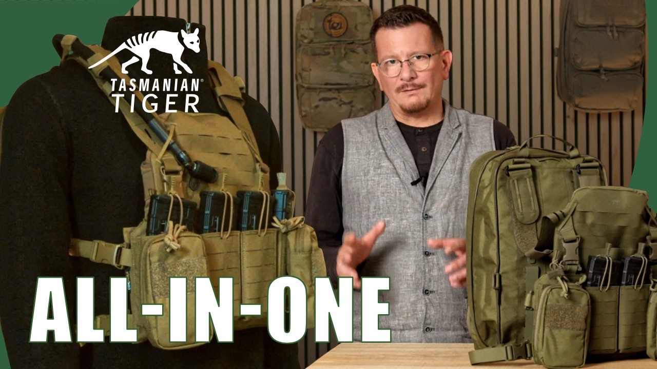 Tasmanian Tiger Chest Rig wird zum Plattenträger?! | Modular Chest Rig 4xM4 Review