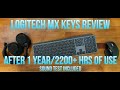 Logitech mx keys review  after 1 year