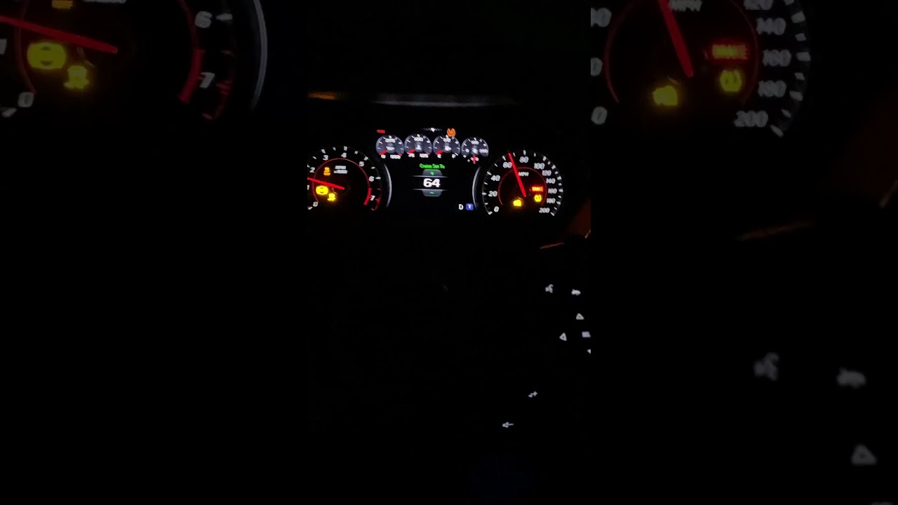 2021 Camaro SS gauge cluster issues