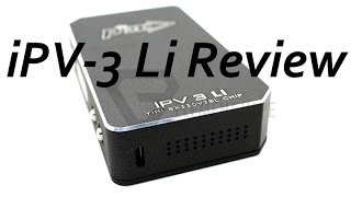 Pioneer4you iPV-3 Li Temperature Control 165 W Box Mod Review