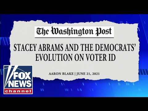 'The Five' slams media for 'covering up' Democrat flip-flop on voter ID.