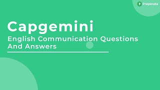 Capgemini English Communication Test Questions and Answers screenshot 5