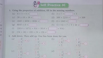 Class 3rd Subject Mathematics Self Practice 3c  by Anuj Yadav Sir