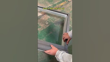 How to assemble invisible screens? This video will teach you#fyp#screen#window#factory#wholesale