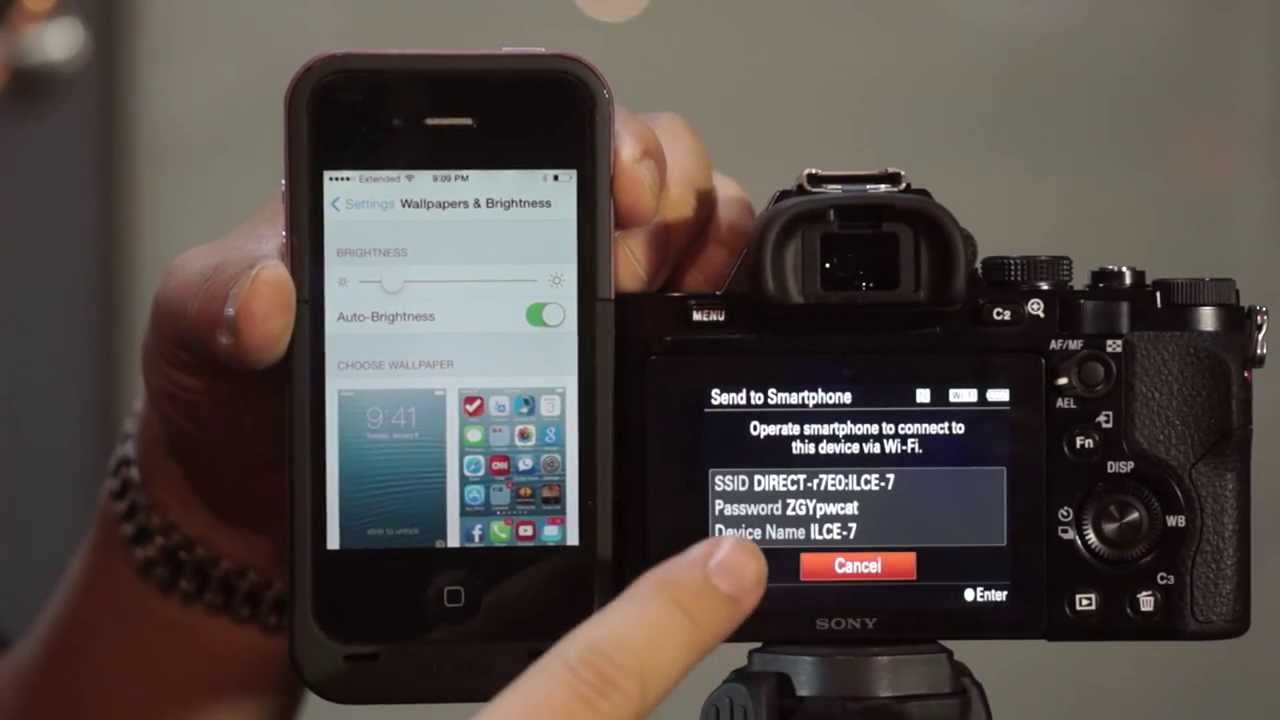 The Sony a7 Pairing With WiFi - YouTube