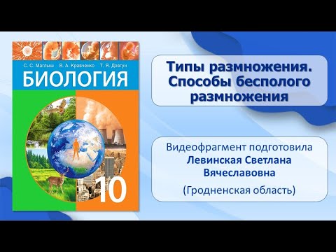 Тема 25. Типы размножения. Способы бесполого размножения