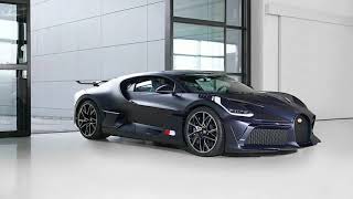 BUGATTI DIVO IN MATTE BLUE FILMED INSIDE THE FACTORY