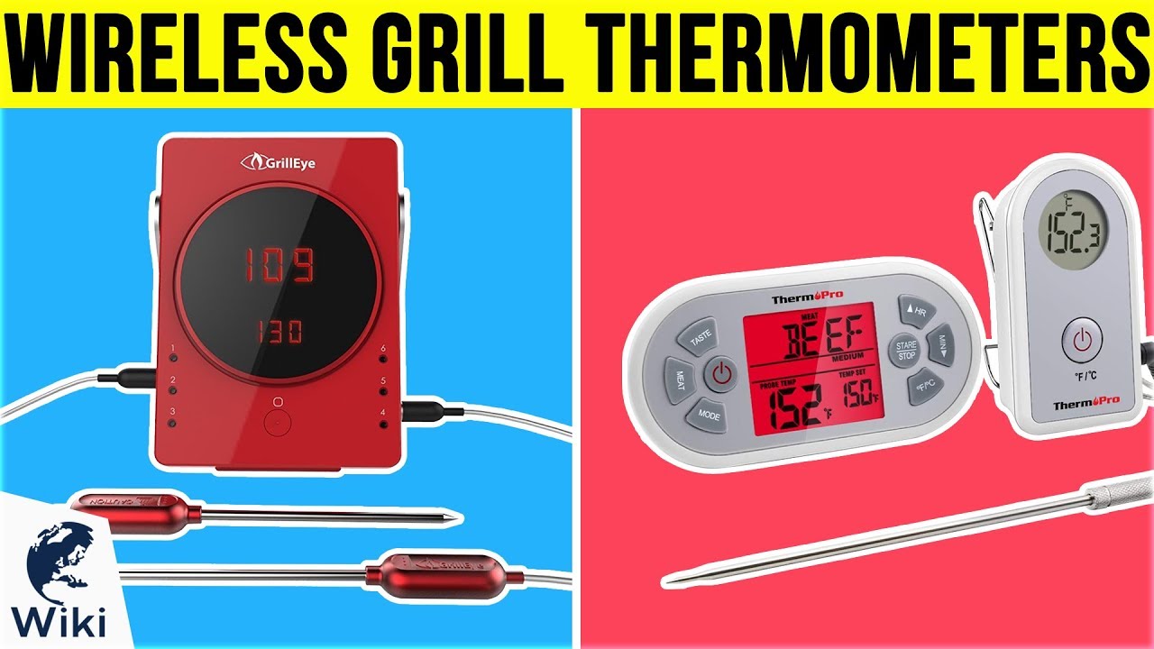 10 Best Wireless Grill Thermometers 2019 - YouTube