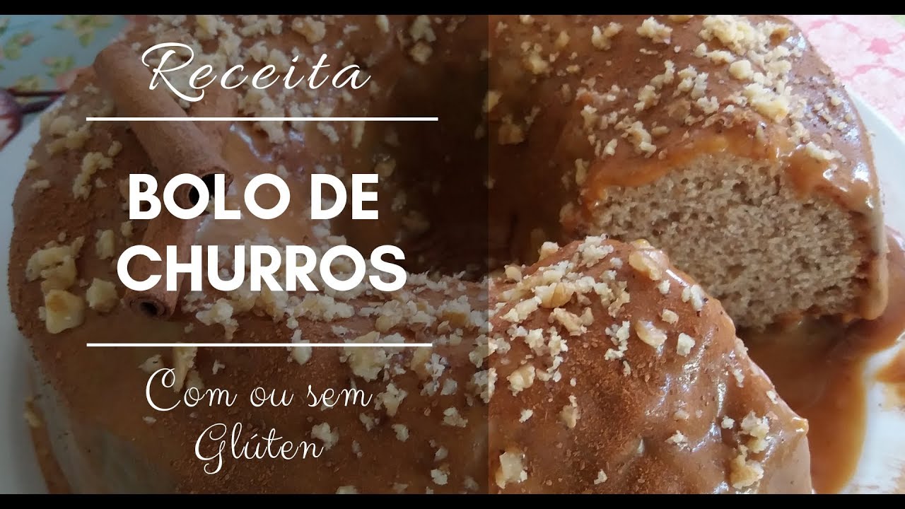 BOLO DE CHURROS SUPER FÁCIL E MUITO SABOROSO