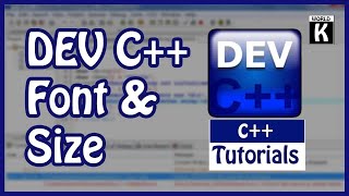 Changing Dev C++ editor font [Less then 45 Seconds] screenshot 4