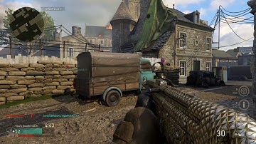 COD WW2 Team DeathMatch Multiplayer GAMEPLAY (No Commentary)-(Call of Duty WWII Gameplay)