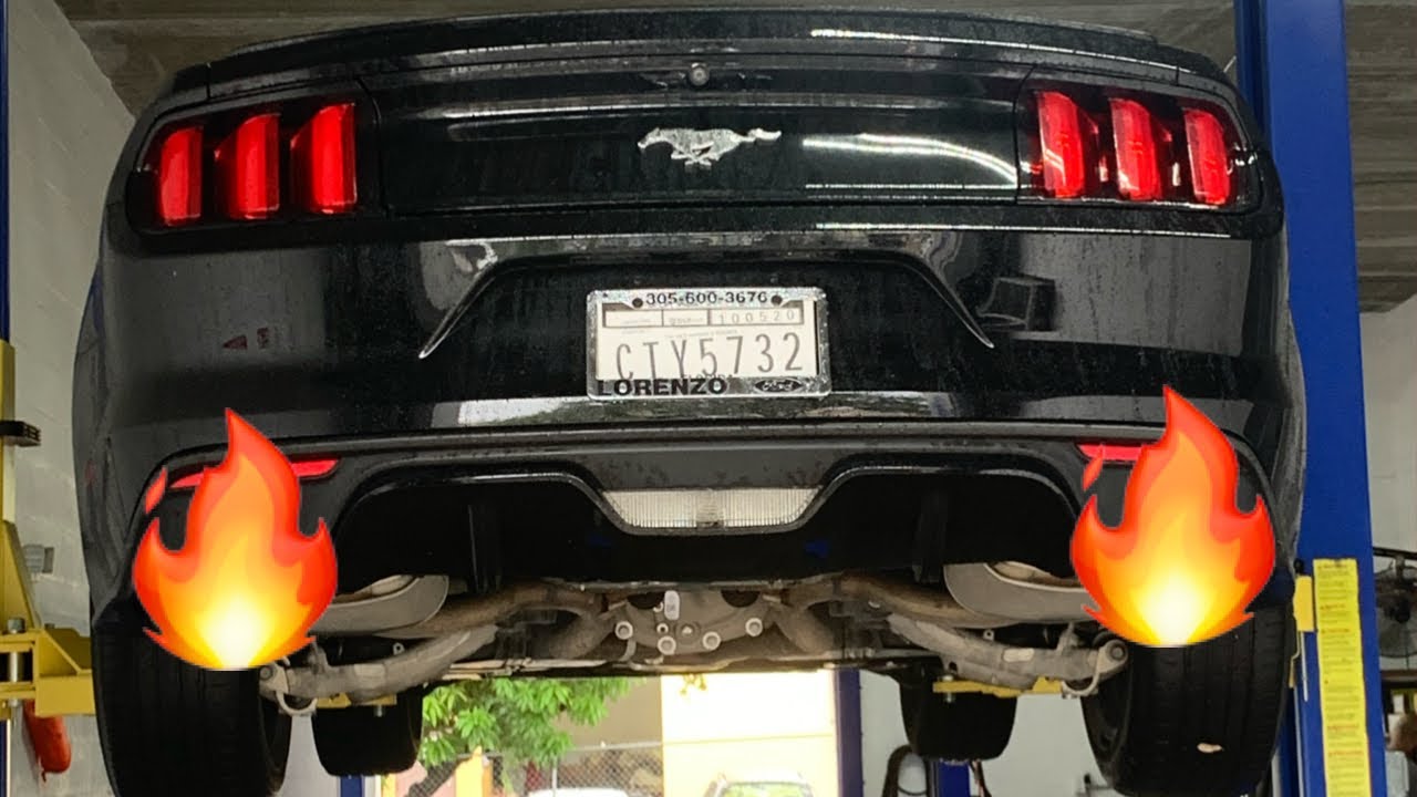 Muffler Delete + Boomba BOV On Mustang EcoBoost *Must See* YouTube