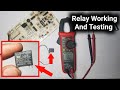 How to testing 12v Relay with digital meter | Relay Working Explain in Urdu/Hindi