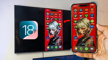 Schermspiegeling met iPhone iOS 18 (draadloos - geen Apple TV vereist)