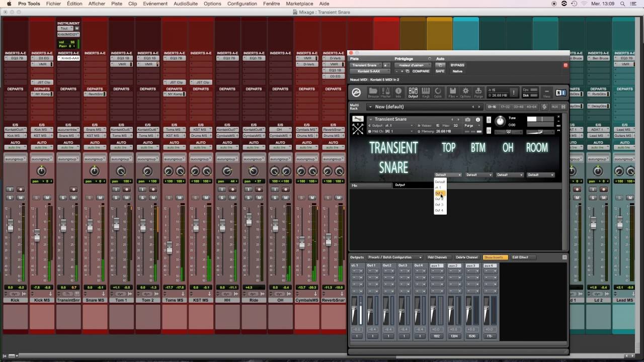 Transient Snare - Metalcore free samples - YouTube