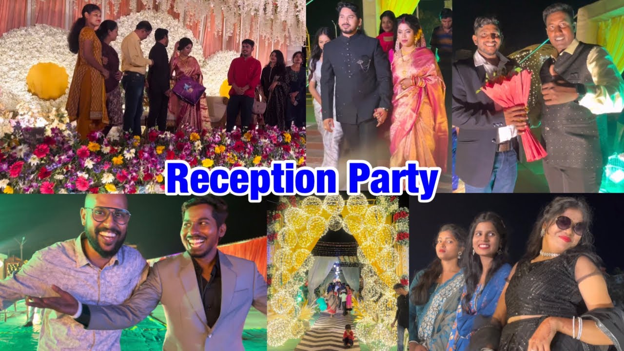 Reception Party #sripita 🎉🎈 Part-1​⁠@DpEatingShow