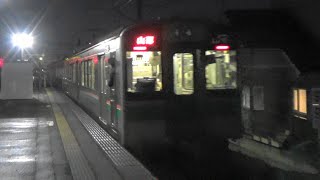 【719系】JR奥羽本線 羽前千歳駅から普通列車発車