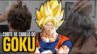 Corte de cabelo do Goku - Haircut Dragon Ball Z 🔥 