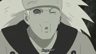Naruto dodges madaras light fang