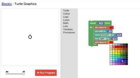 How to make Blockly Games Turtle Graphics Yuda Maulana