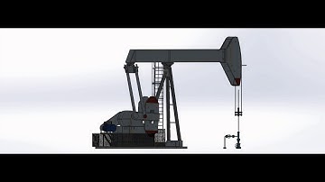 Pumpjack model - SolidWorks