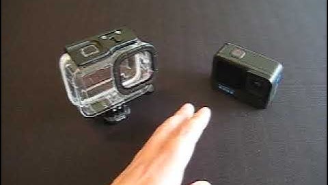 how to fix a stuck black screen on a gopro