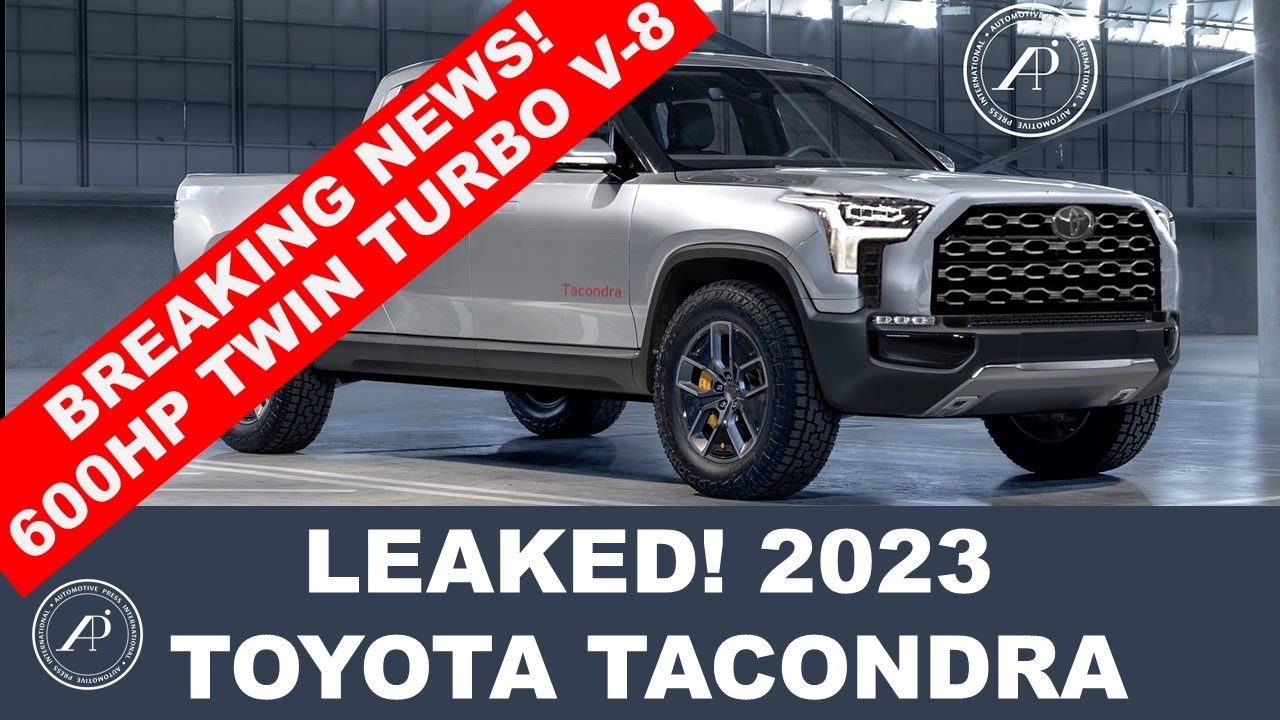 BREAKING & SHOCKING NEWS! 600-hp Twin-turbo V-8 Toyota Tacondra Leaked! It's positioned above Tundra