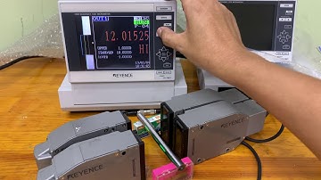 KEYENCE LS-7601 LS-7030 MT/MR , CCD Laser Micrometer.