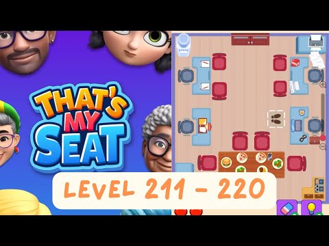 That’s My Seat | Level 211 - 220 | Gameplay Walkthrough