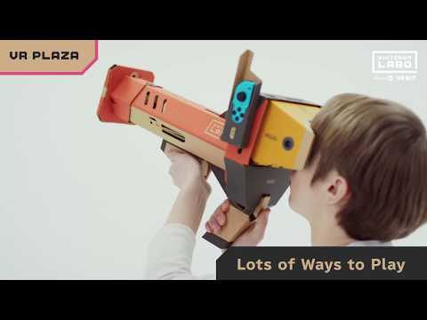 Nintendo Labo VR Gameplay - Toy-Con 04 VR Kit Overview Trailer