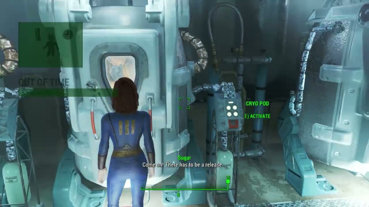 Fallout 4 Playthrough - Into and Out of Vault 111 - Sugar Playthrough