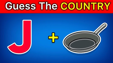 Raad het land met Emoji Quiz | Slechts 1% heeft alles goed!