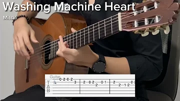 Washing Machine Heart by Mitski (EASY Guitar Tab)