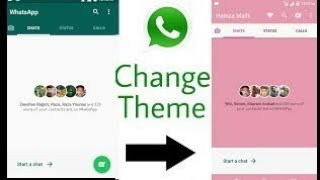 WhatsApp Themes . Colour Your WhatsApp. Android ( Root Required ) screenshot 2